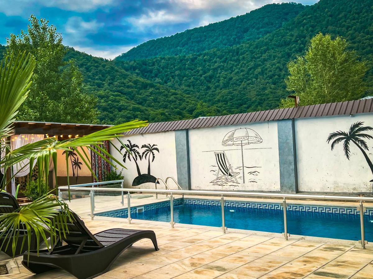 Qafqaz Family Chalet Villa Габала Екстериор снимка